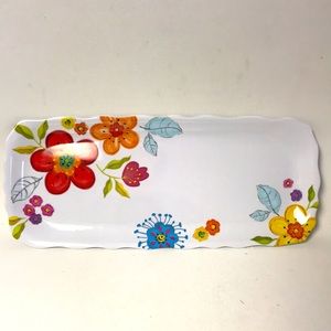 FRESH DECORD Serving Tray/Plater NWT